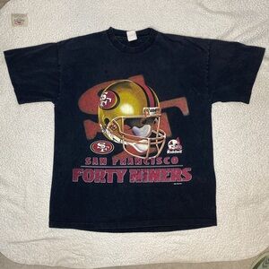 Vintage San Francisco 49ers 1996 Riddell T-Shirt: Size Extra Large